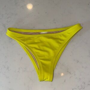 Shade & Shore Neon Yellow Bikini Bottom